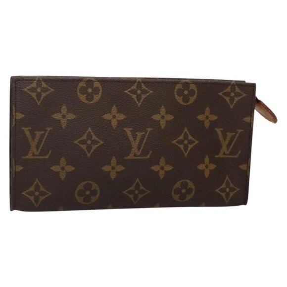 LOUIS VUITTON Monogram Bucket GM Accessory Pouch Vintage LV Auth 140056 - Picture 1 of 16